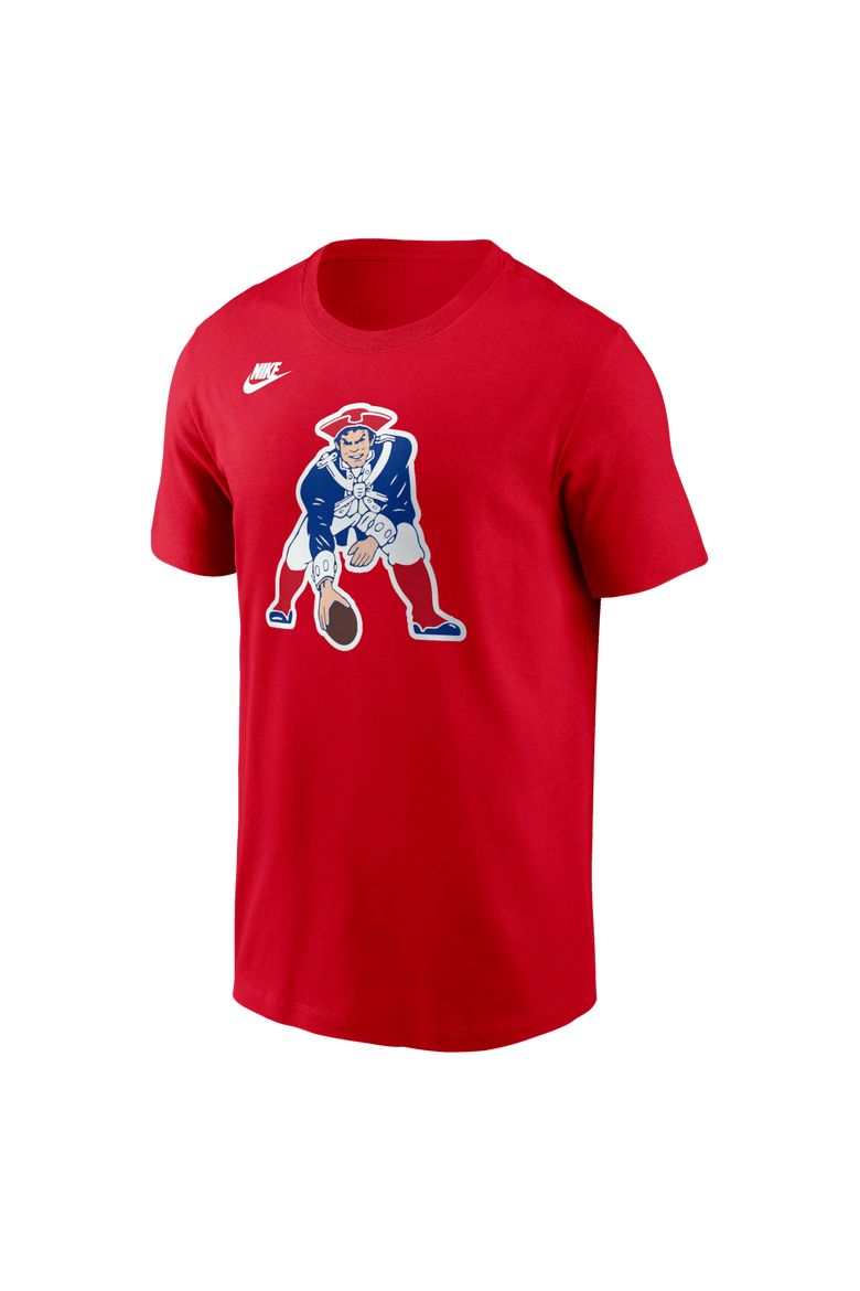 Men's Nike Red New England Patriots Pat Patriot Club T-Shirt, Alternate, color, Red