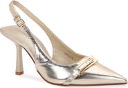 BERNESS Coraline Pointed Toe Slingback Pump
