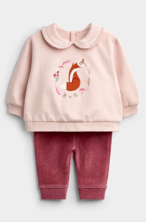 Kids' Fox Sweatshirt & Leggings Set (baby)
