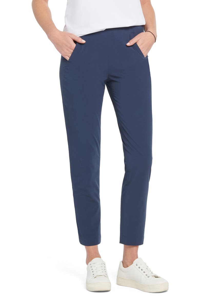 Tech Stretch Ankle Pants, Main, color, DARK INDIGO
