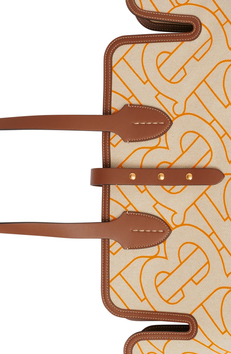 Burberry Medium Soft Cotton Canvas Belt Bag, Alternate, color,