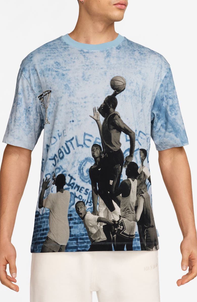 Jordan Air Oversize Graphic T-Shirt, Main, color, 