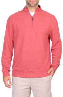 TailorByrd French Rib Quarter Zip Pullover