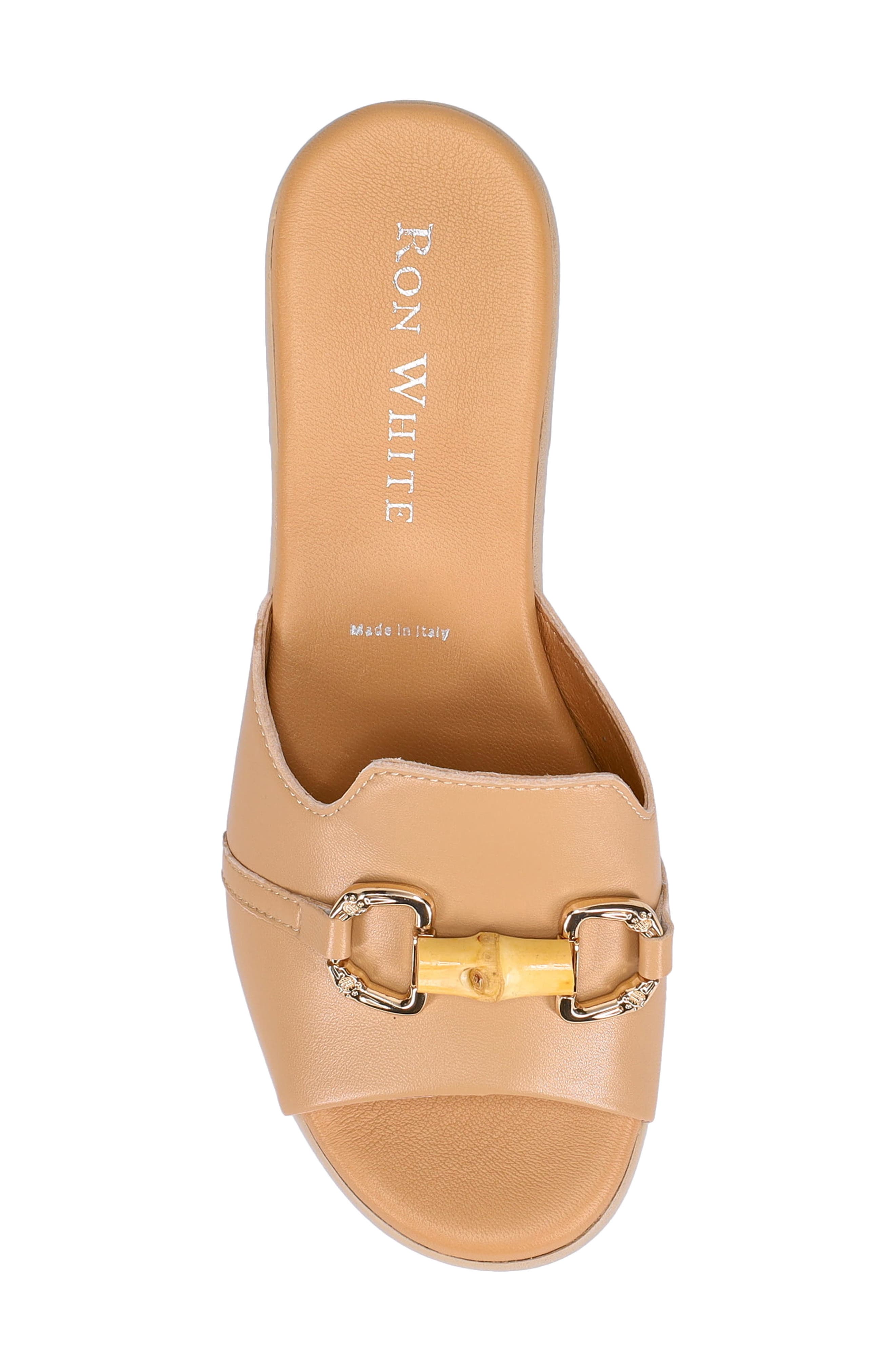 Gwyna Platform Slide Sandal, Alternate, color, FAWN