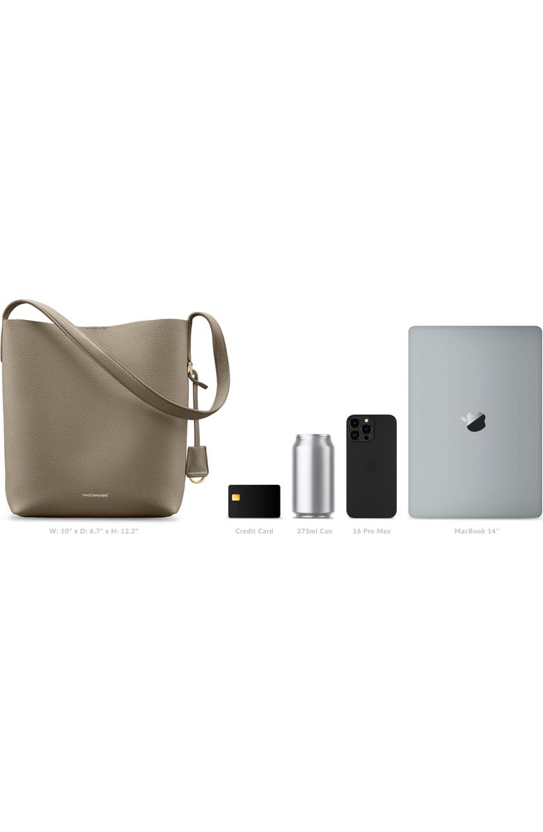 MAISON de SABRÉ The Bucket Soft Tote, Alternate, color, Cashmere Matcha