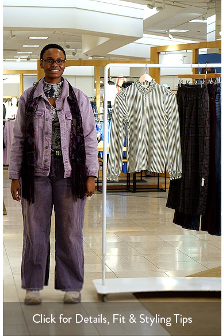 Effie Smocked Button-Up Shirt video