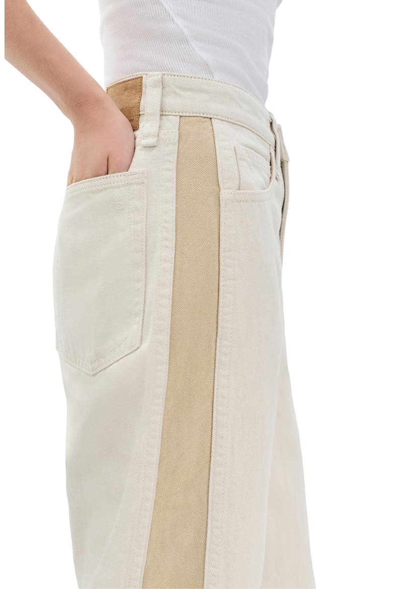 Logan Color Splice Wide Leg Jeans, Alternate, color, TWOSTONE