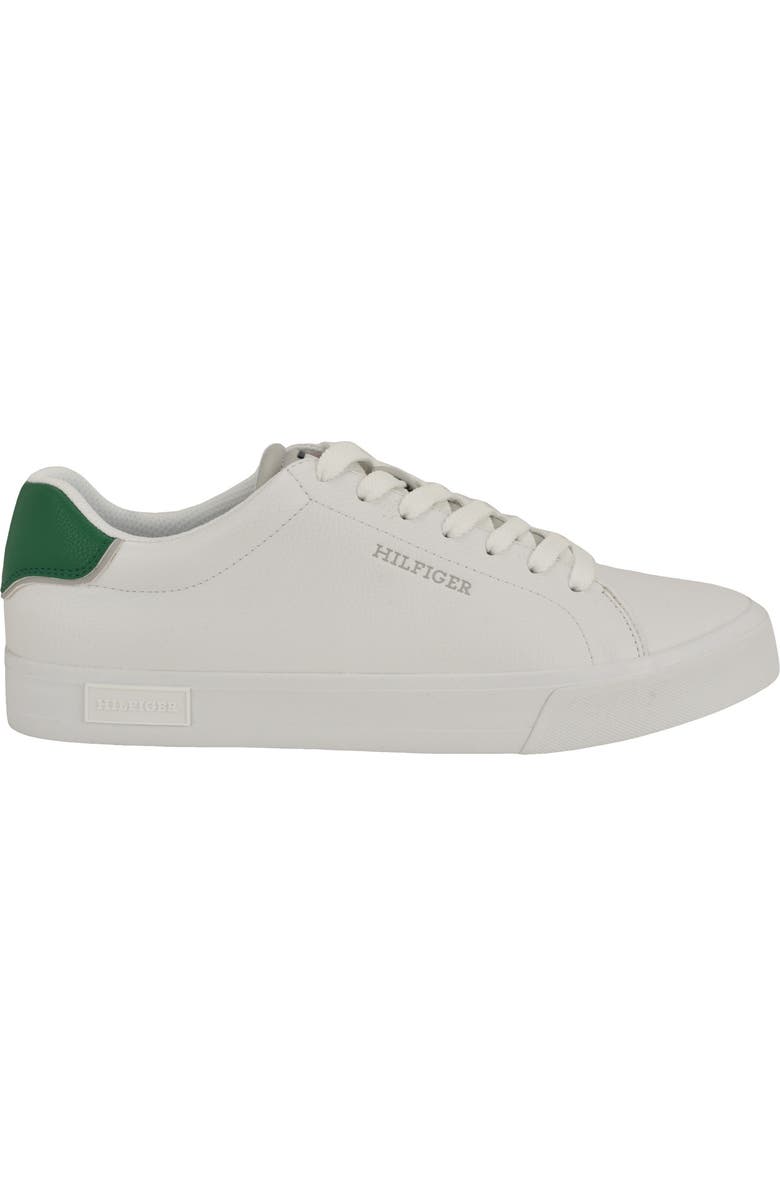 Tommy Hilfiger Rawly Low Top Sneaker, Alternate, color, White/ Green