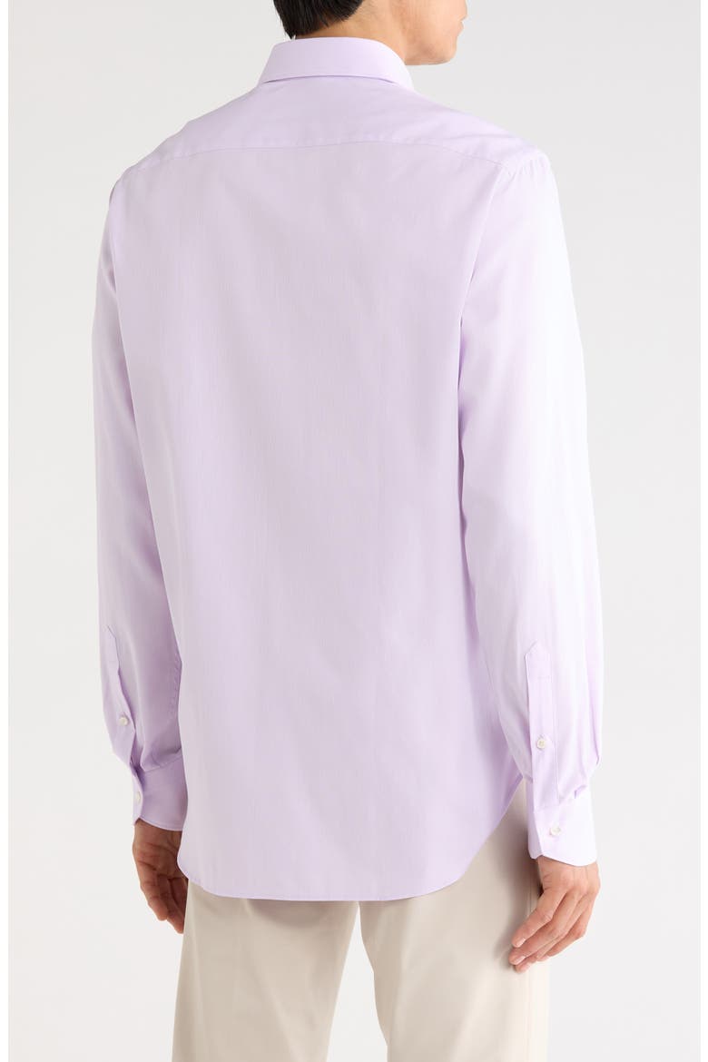 Cotton Dress Shirt, Alternate, color, PURPLE