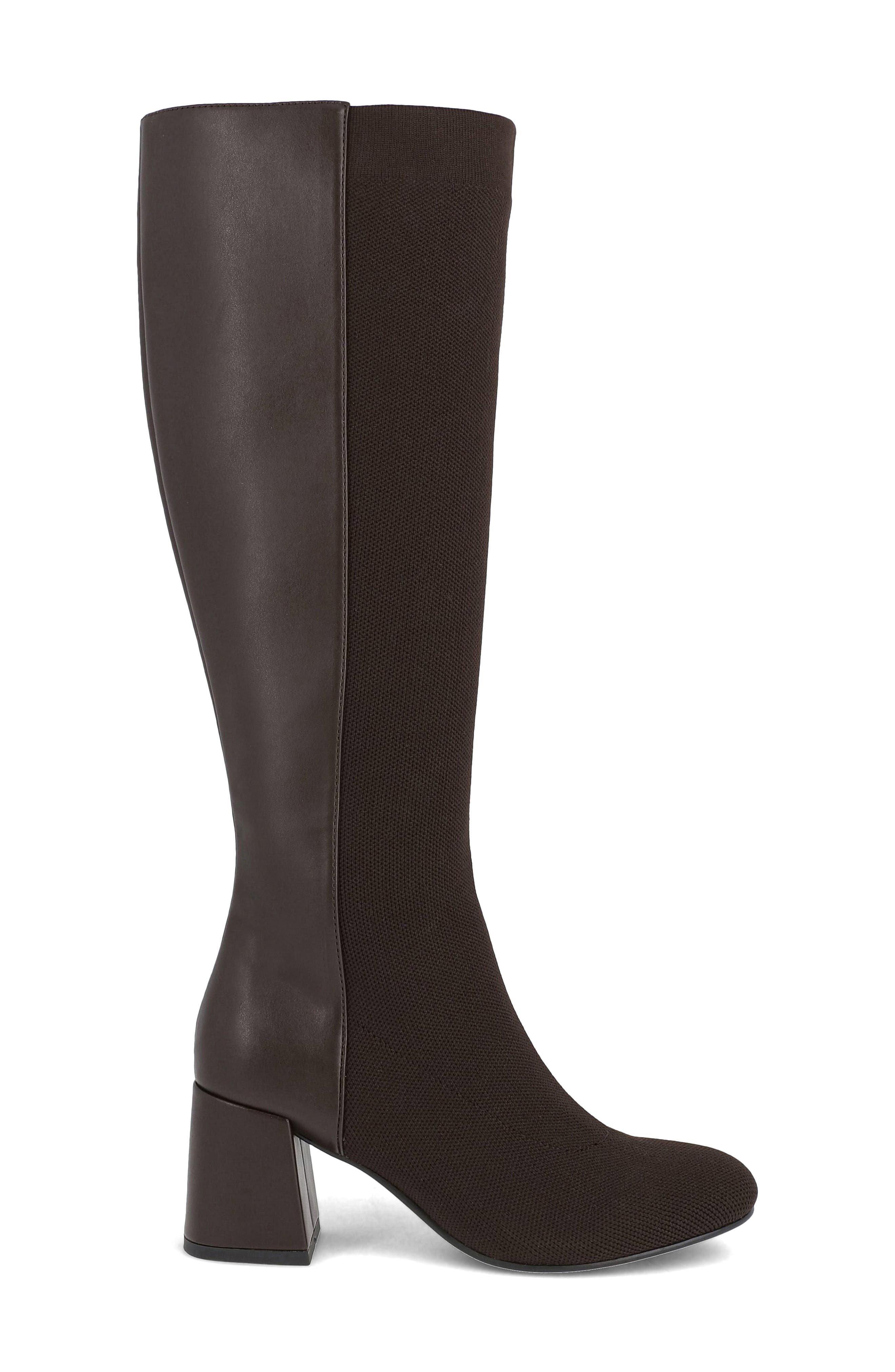 Bettina Knee High Boot, Alternate, color, CHOCOLATE