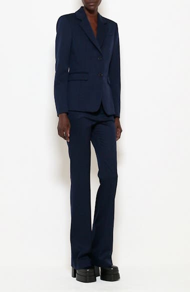【Altuzarra】 Feniceチェック stretchウールブレザー Altuzarra Fenice Jacket in Black