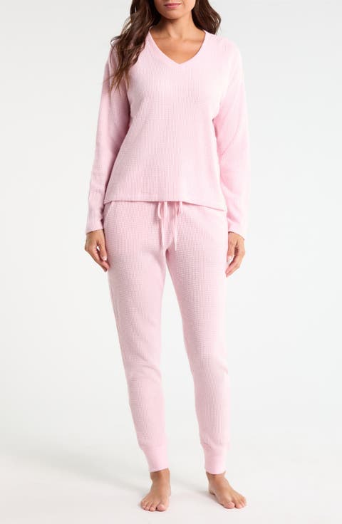 Super Soft Waffle Pajama Set