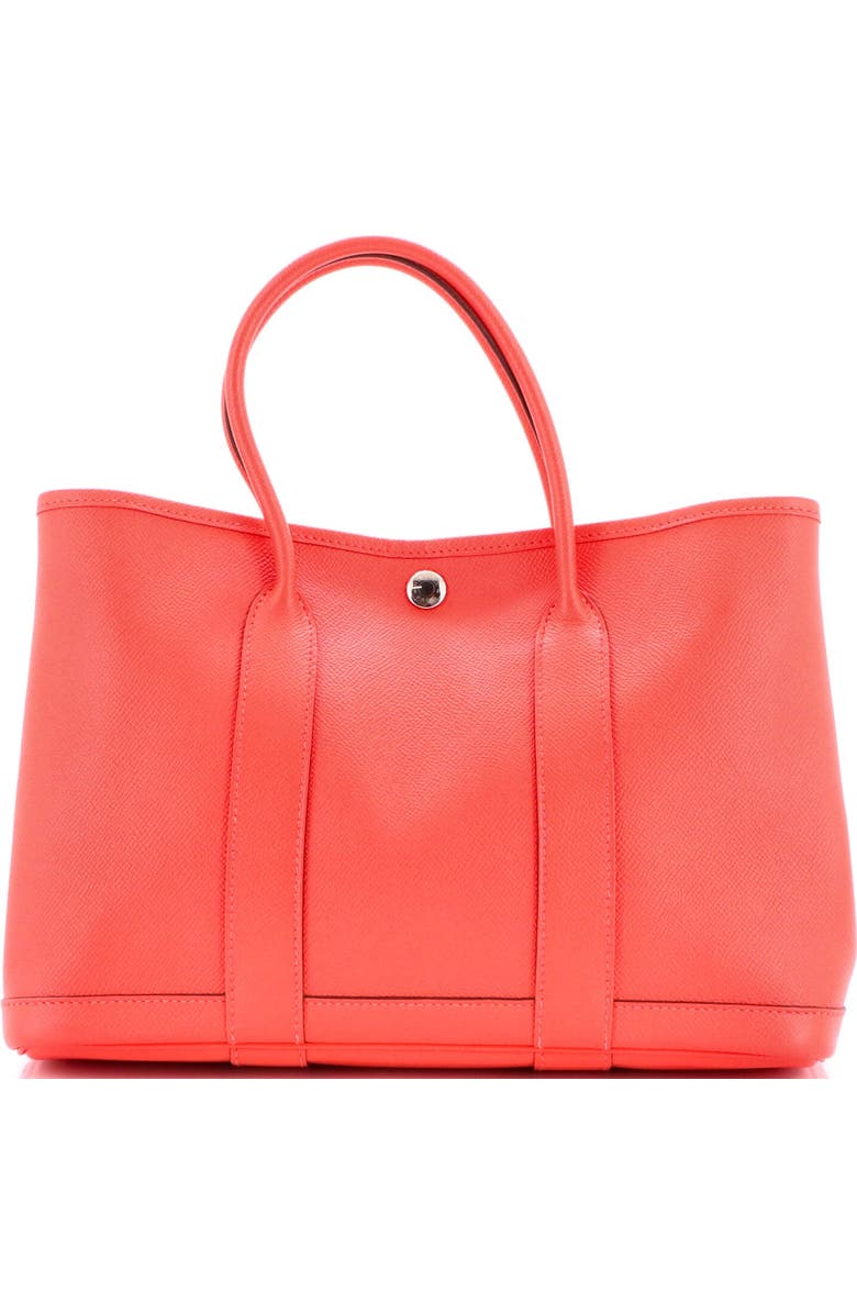 Pre-Owned Hermes Garden Party Tote Leather 30, Alternate, color,