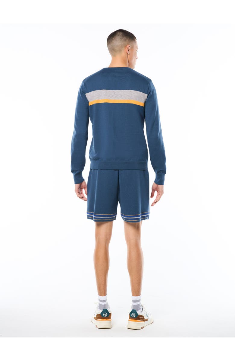 Sergio Tacchini Fausto Crewneck Sweater, Alternate, color, Key Largo