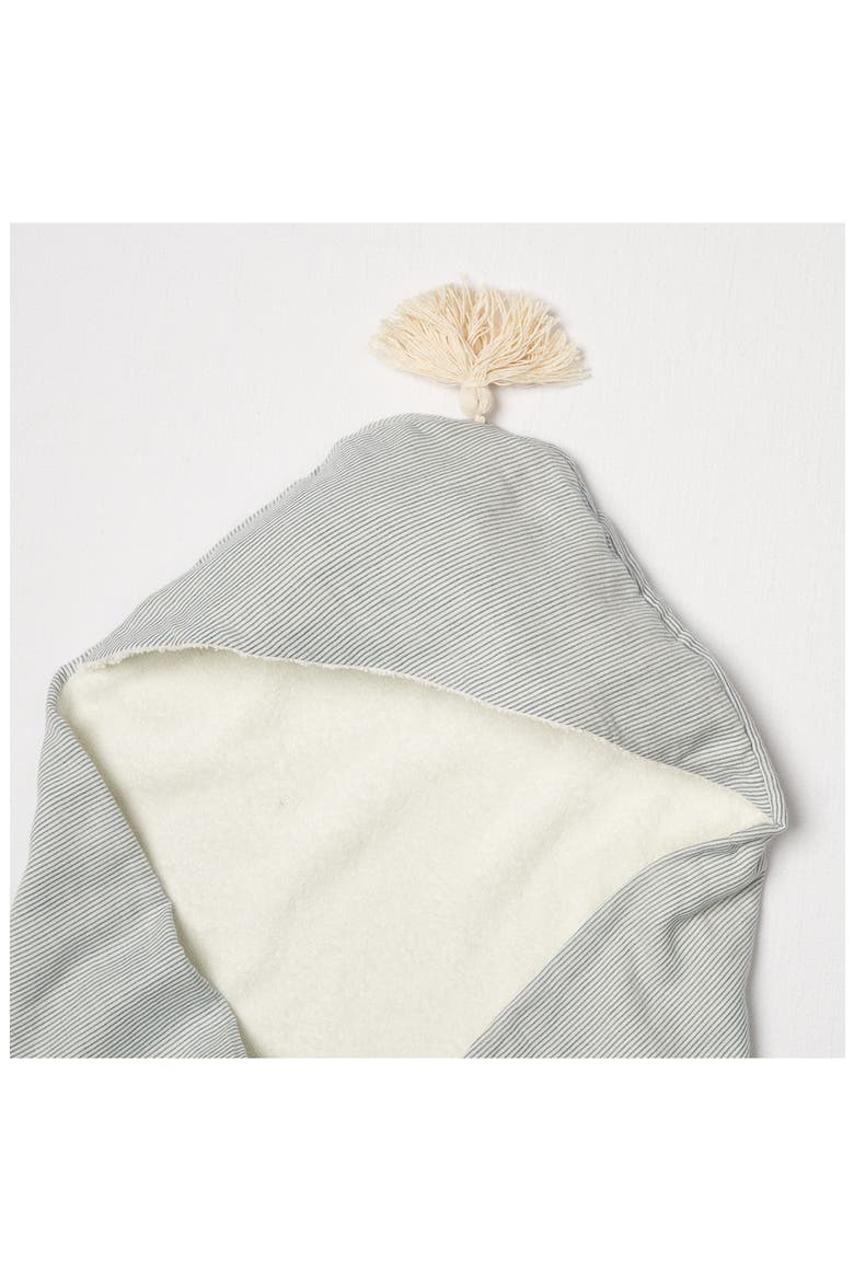 Hooded Towel Gift Set, Alternate, color, BLUE STRIPE