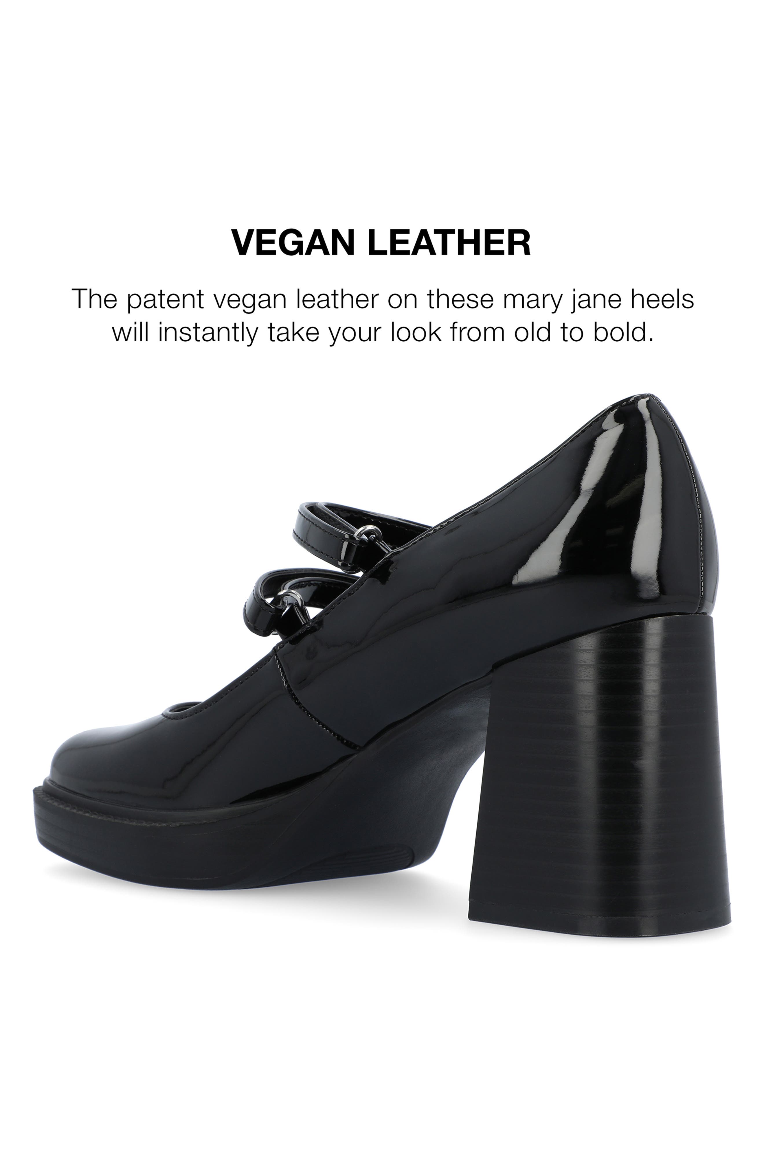 Shasta Mary Jane Pump - Wide Width, Alternate, color, BLACK