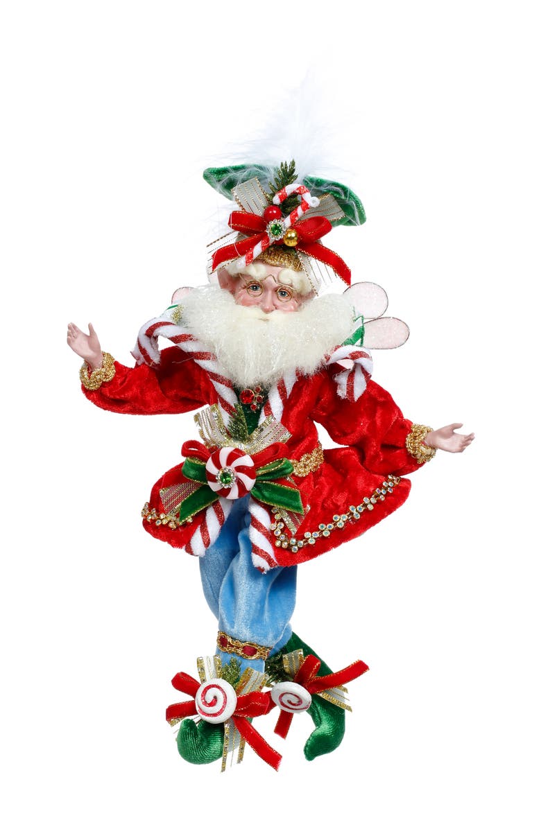 Mark Roberts Candycane Fairy, Small, Main, color, Red