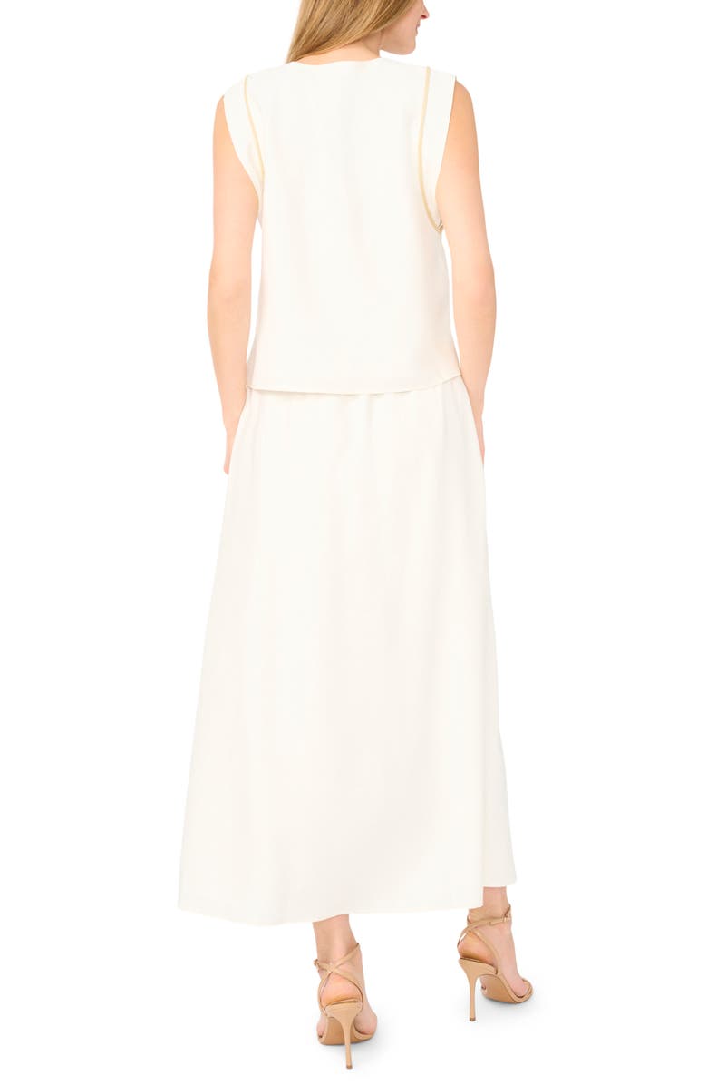 Parker Rope Trim Top, Alternate, color, Snow White