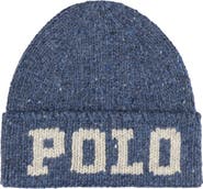 Polo Ralph Lauren Knit Tweed Polo Beanie