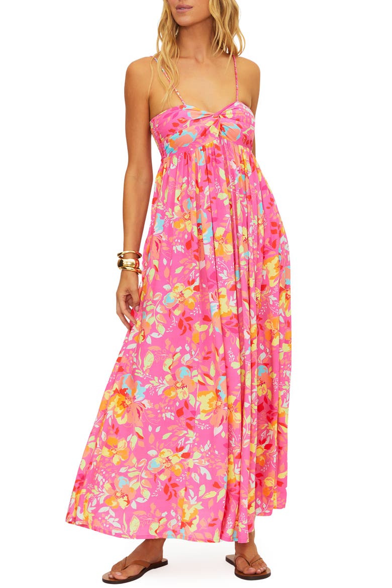 Juliette Floral Sundress, Main, color, PETAL BLOOM