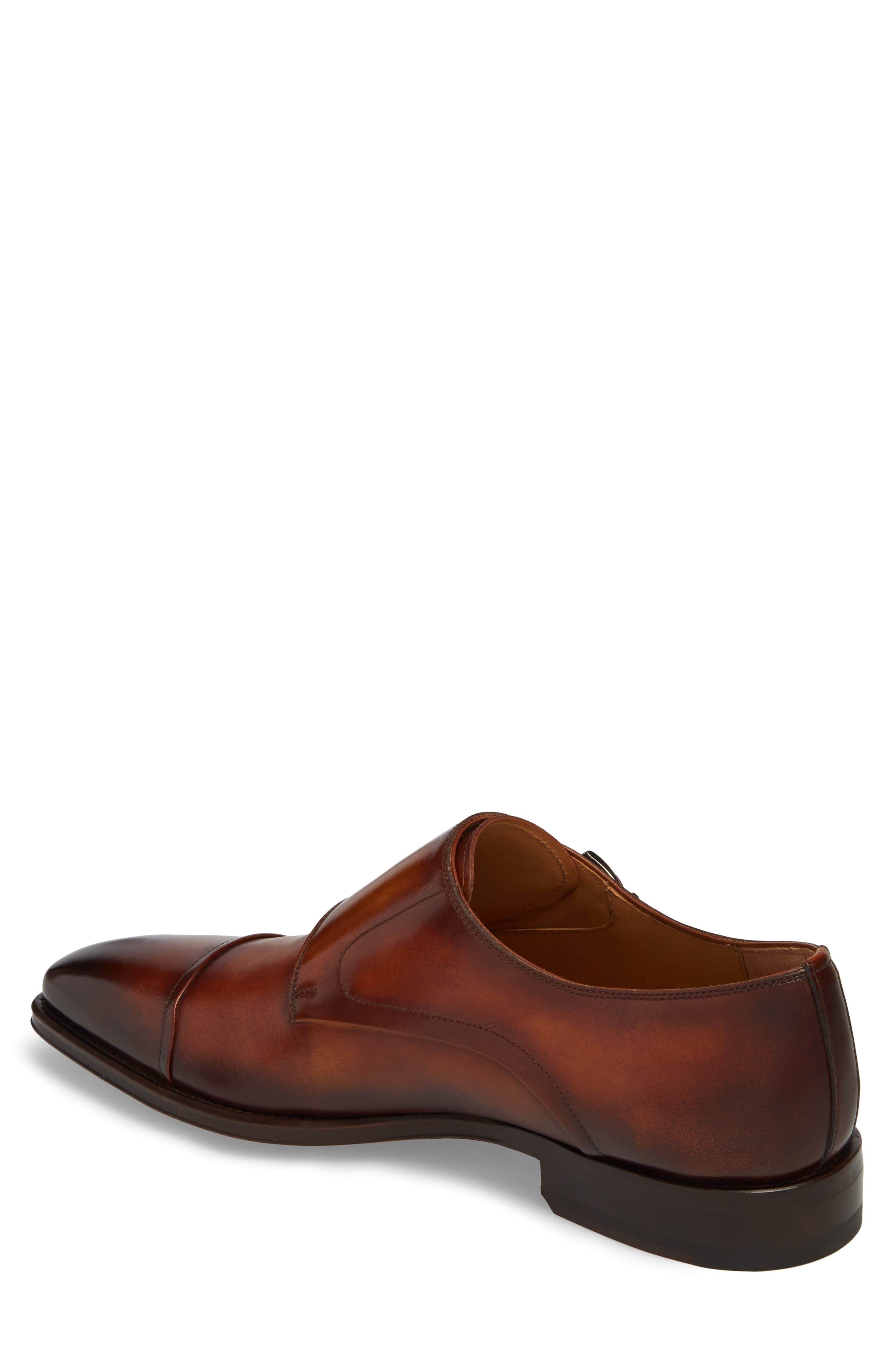 Magnanni Silvio Double Monk Strap Shoe, Alternate, color, 