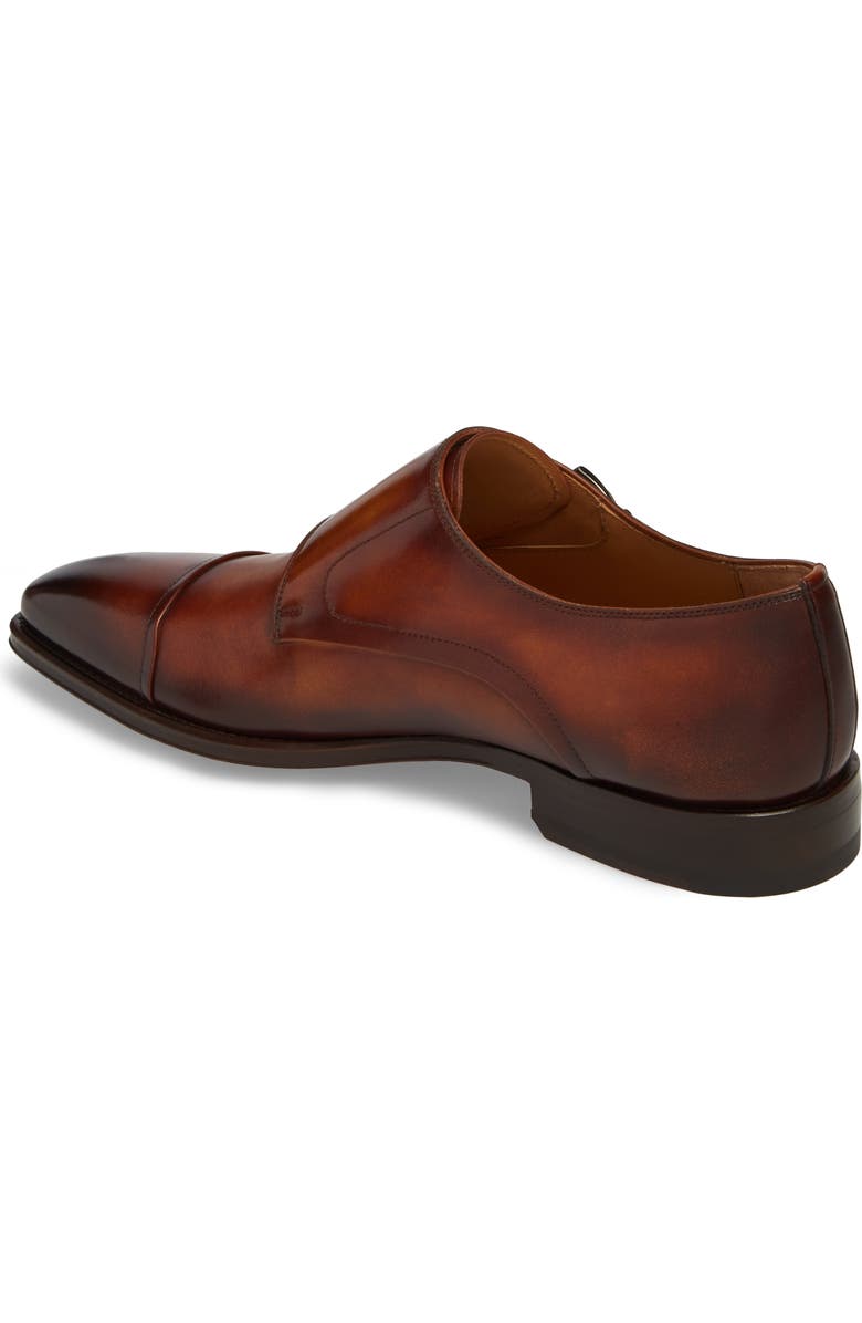 Magnanni Silvio Double Monk Strap Shoe, Alternate, color,