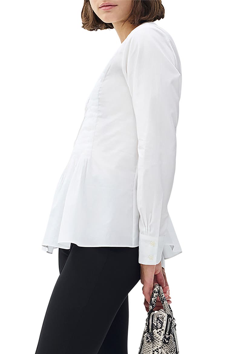 Asher Cotton Top, Alternate, color, WHITE