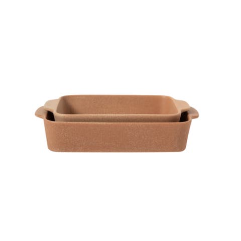 Claybrook 2-piece Stoneware Baking Dishes With Handles