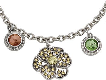 Crystal Pavé Charm Bracelet