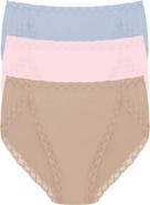 Natori Bliss Cotton French Cut Brief 3-Pack