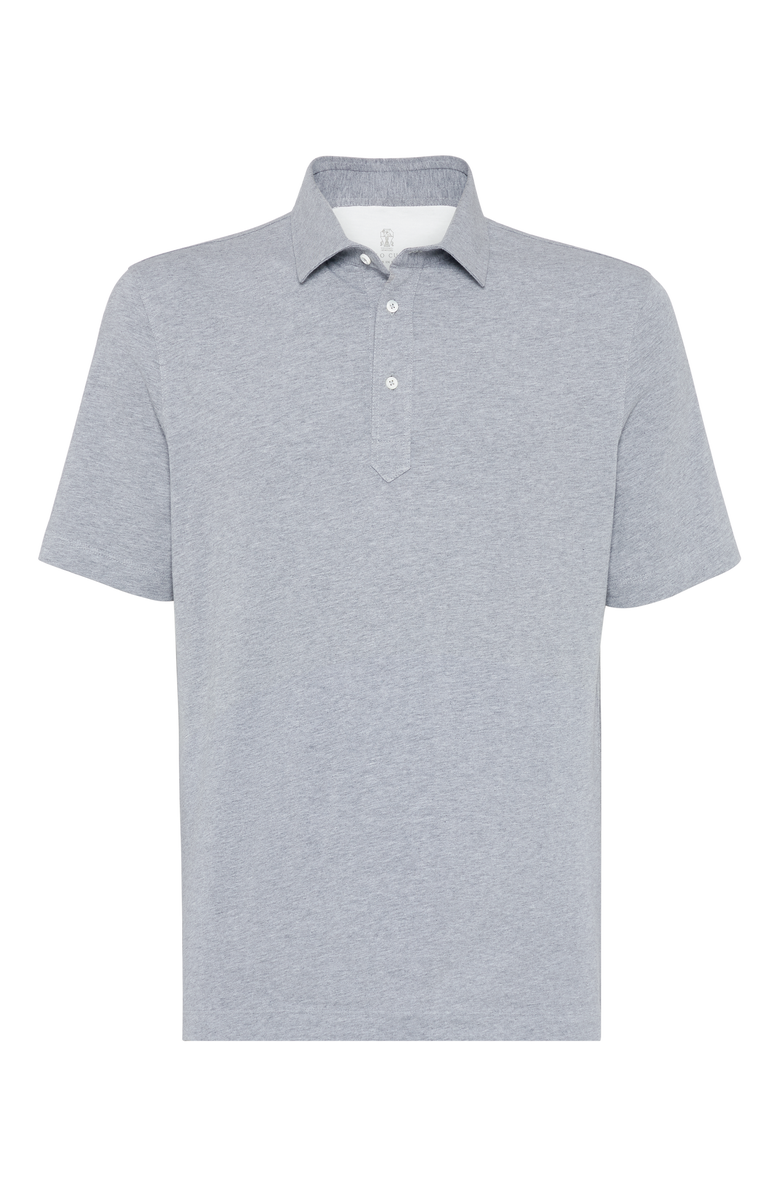 Brunello Cucinelli Polo with shirt collar, Main, color, 
