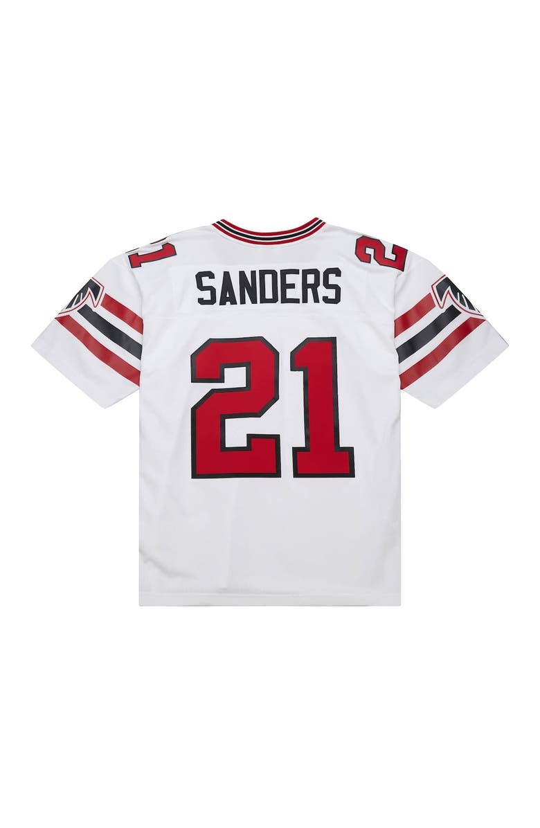 Mitchell & Ness Men's Mitchell & Ness Deion Sanders White Atlanta Falcons 1989 Legacy Replica Jersey, Alternate, color, White