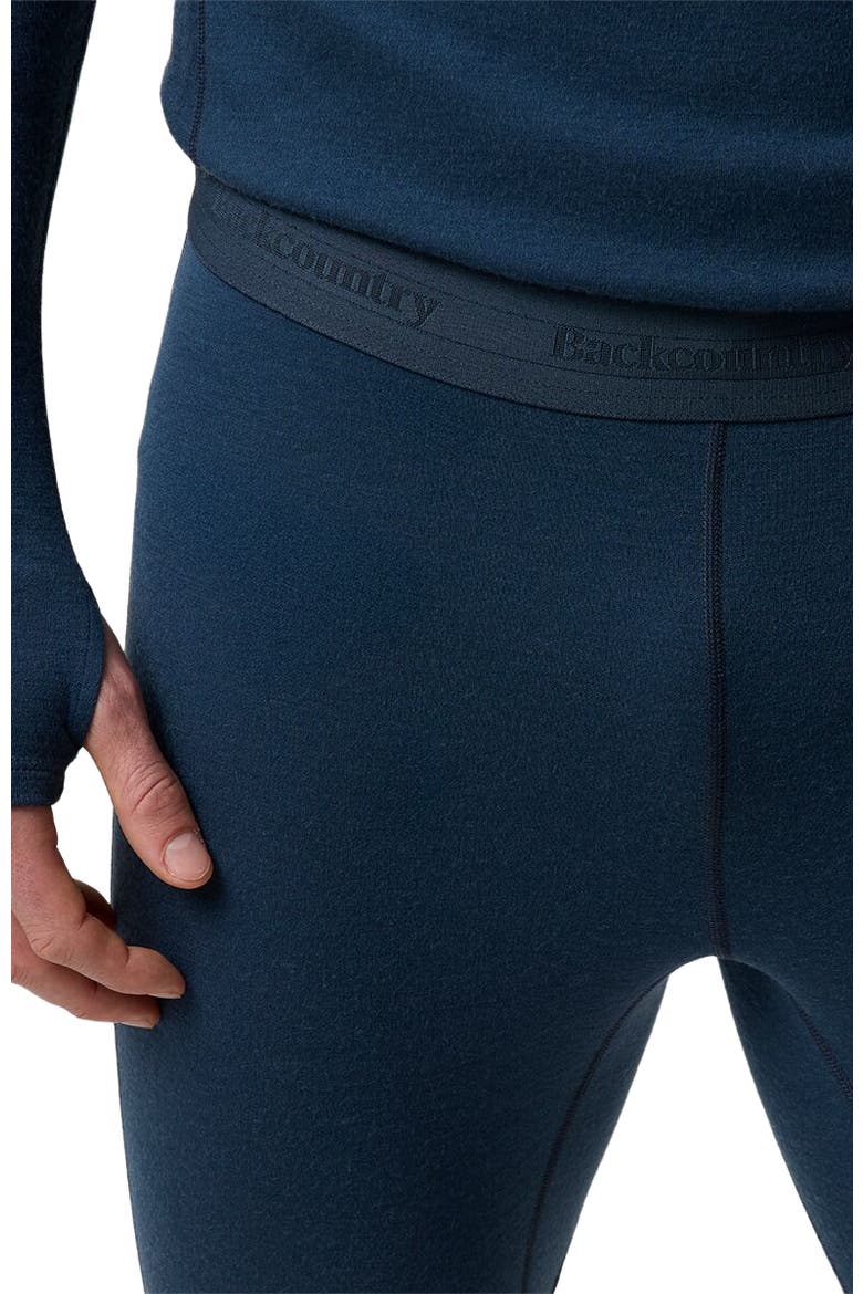 Cedars Rws Merino Mid-Wt Baselayer Bottom - Men's, Alternate, color, Midnight Blue