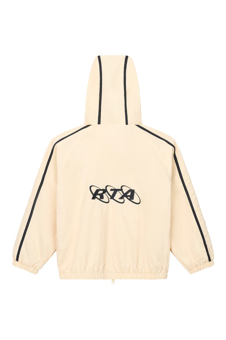Kids' Luca Hooded Windbreaker Jacket, Alternate, color, RAW SAND