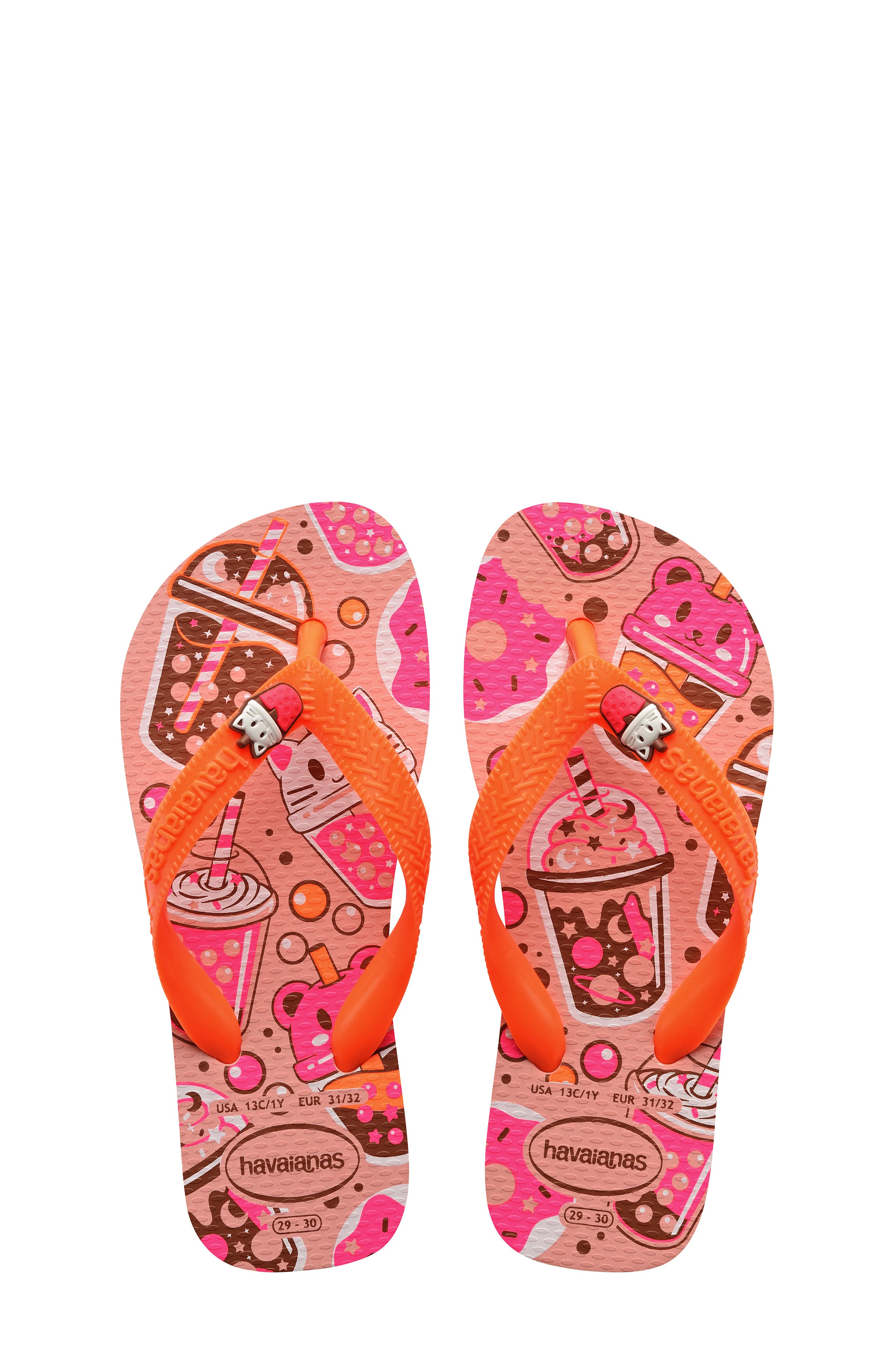 Kids' Fantasy Flip Flop, Alternate, color, BLOSSOM
