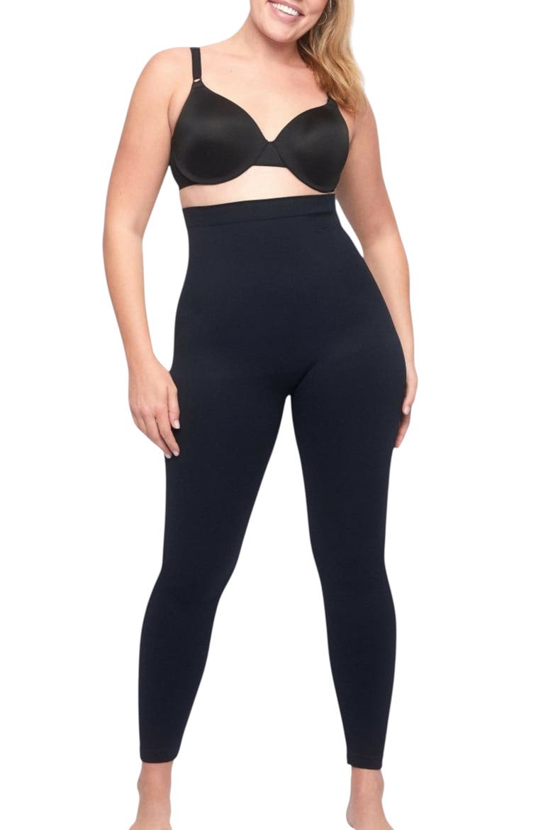 High Waist Legging, Alternate, color, Black