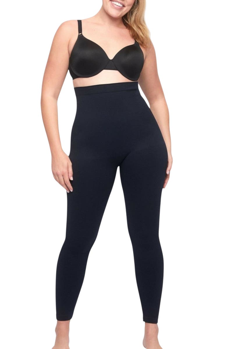 Underoutfit High Waist Legging, Alternate, color, Black