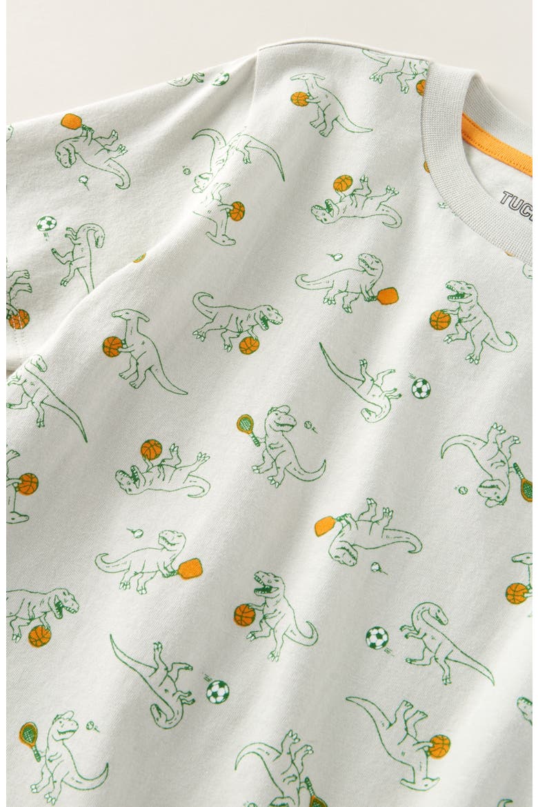 Kids' Graphic T-Shirt, Alternate, color, GREY TILE DINO SPORTS