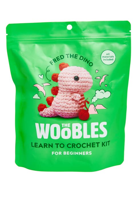 Fred the Dino Learn to Crochet Kit