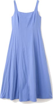 MANGO Crinkled A-Line Dress