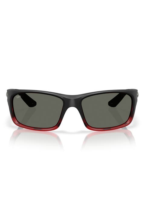 Jose 62mm Rectangular Sunglasses