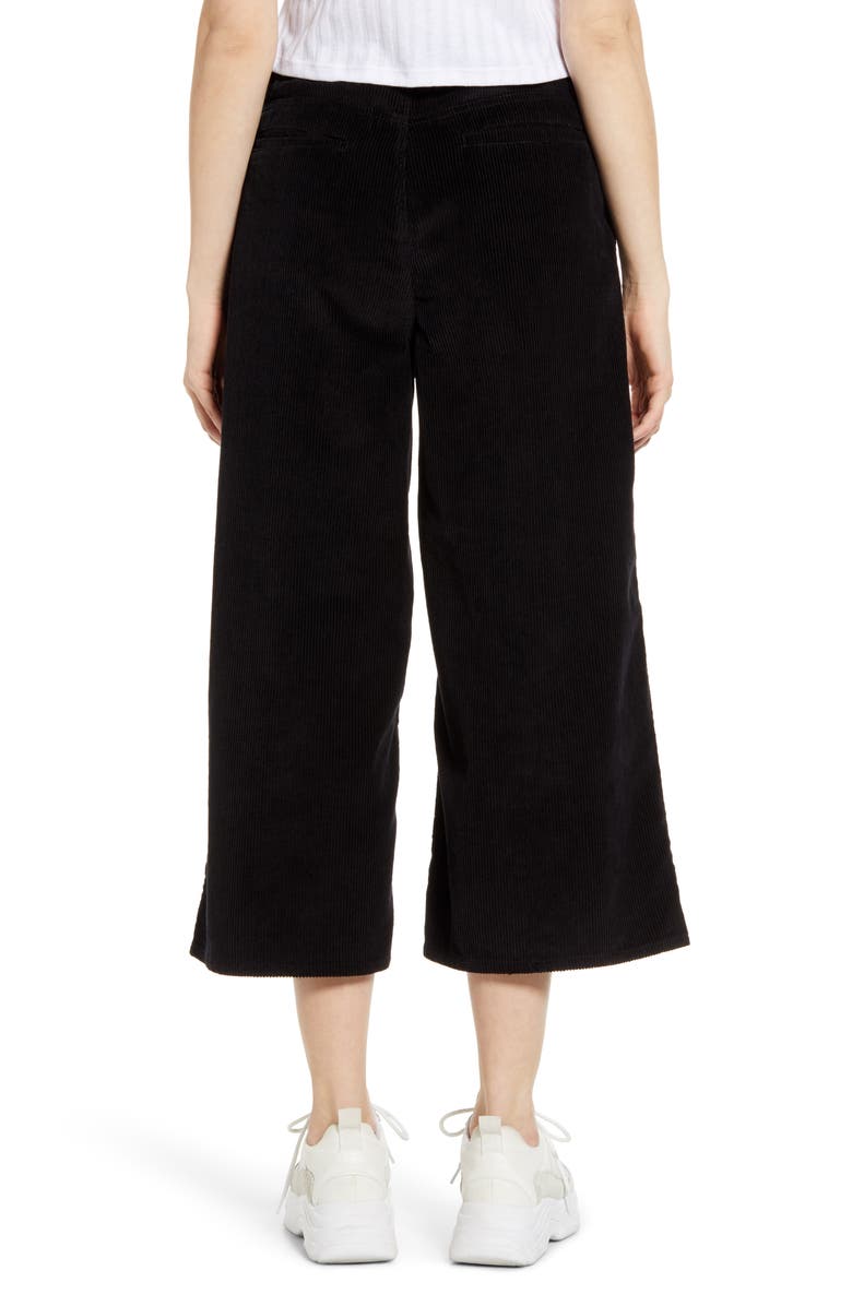Lira Clothing Sawyer Corduroy Wide Leg Crop Pants, Alternate, color, 