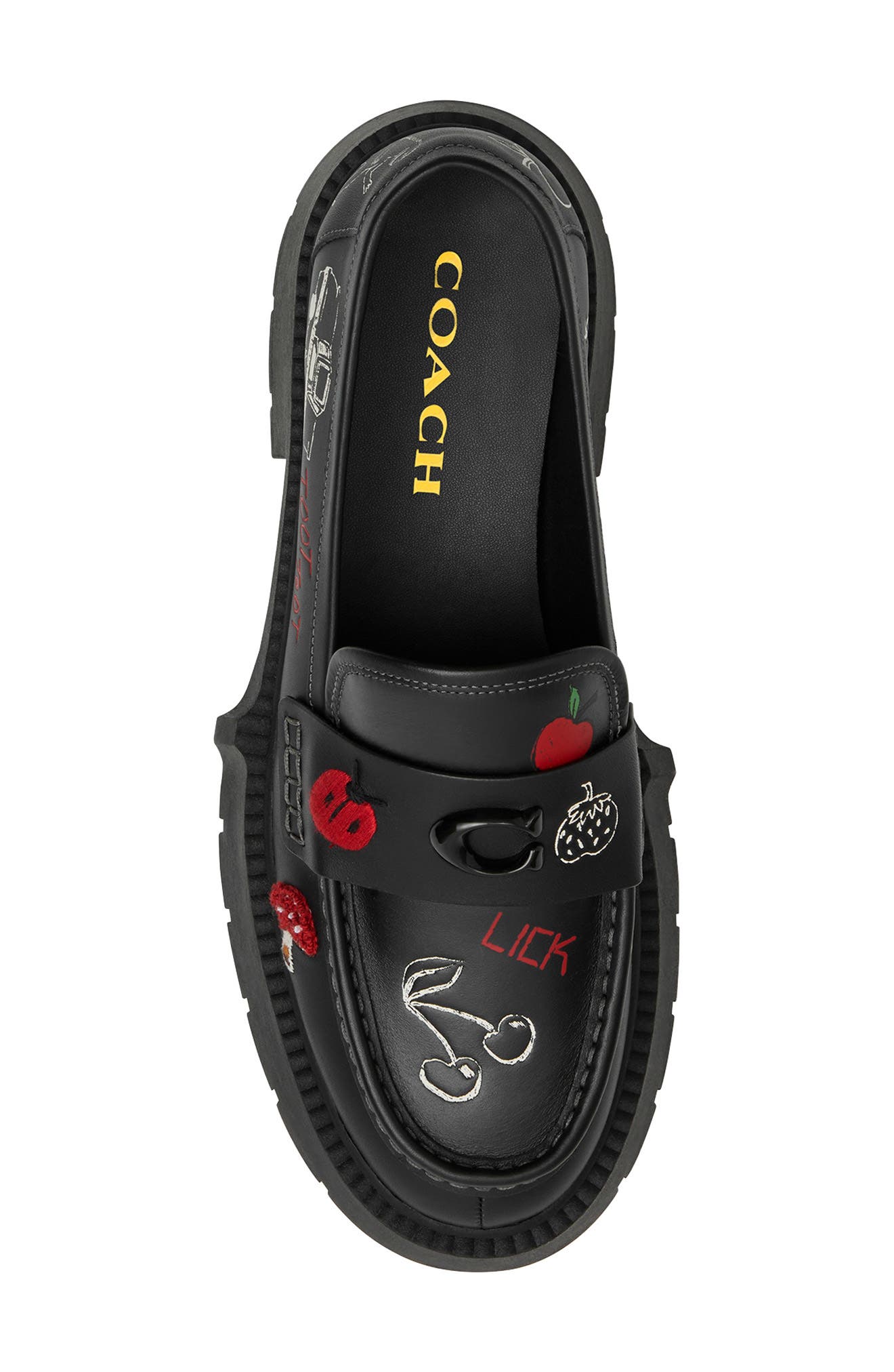 COACH Leah Platform Loafer, Alternate, color, 