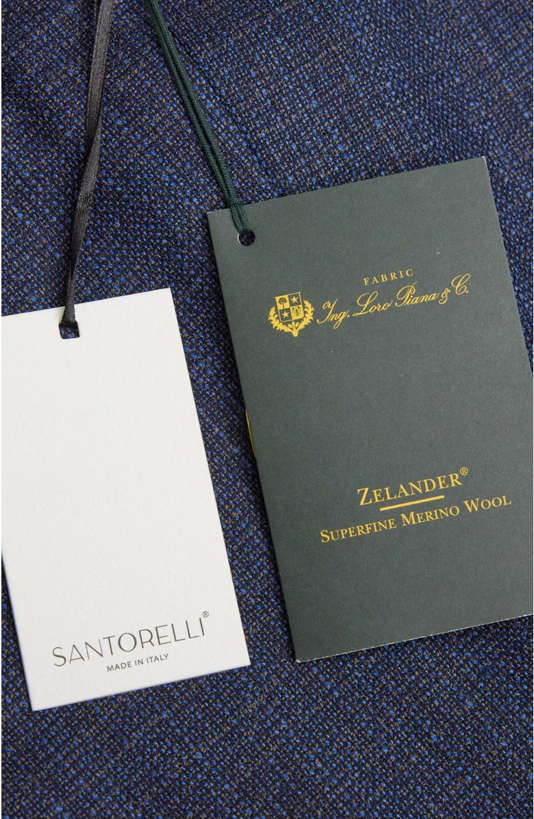 Santorelli JANELLE Single Button Blazer in Loro Piana Merino Wool, Alternate, color, 