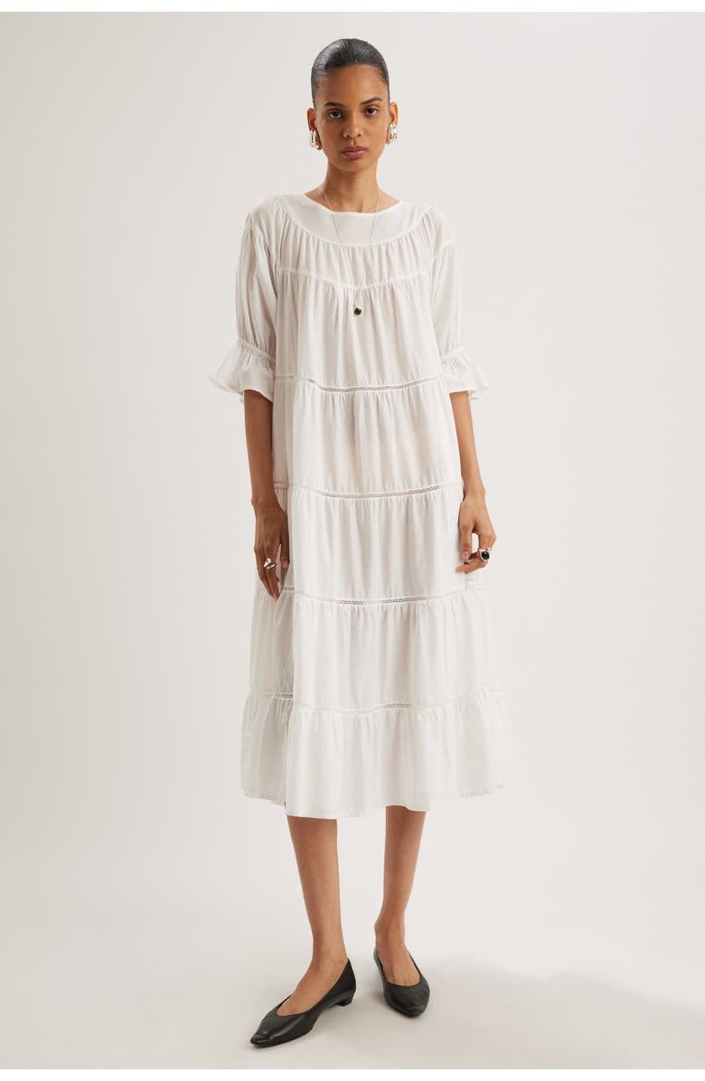 Merlette Paradis Dress, Main, color, White