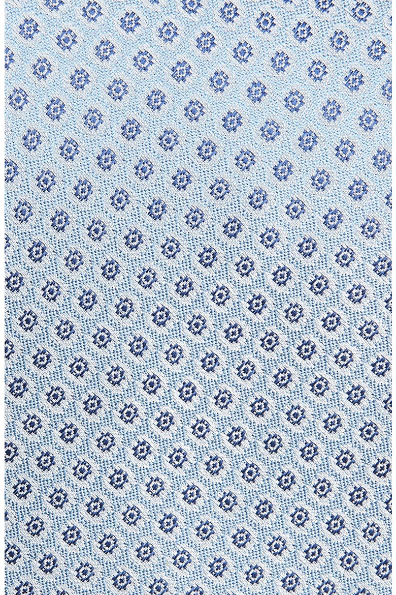 Neat Floral Medallion Silk Tie, Alternate, color, SKY