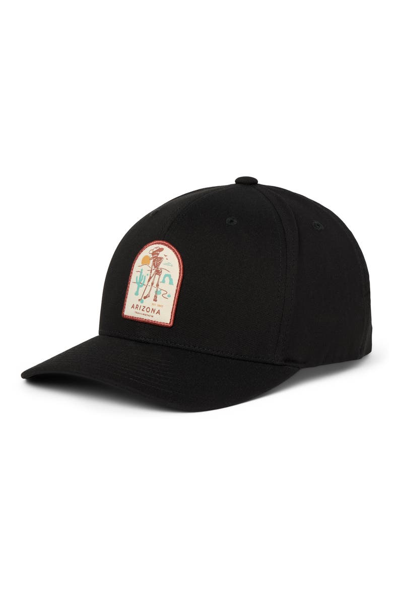Sunglasses Inside Snapback Baseball Hat, Main, color, BLACK