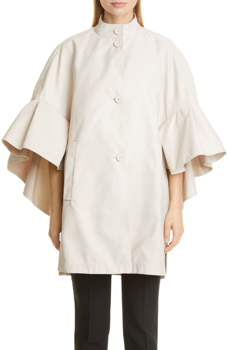 Max Mara Women's Water Resistant Cape Poncho, Main, color, 