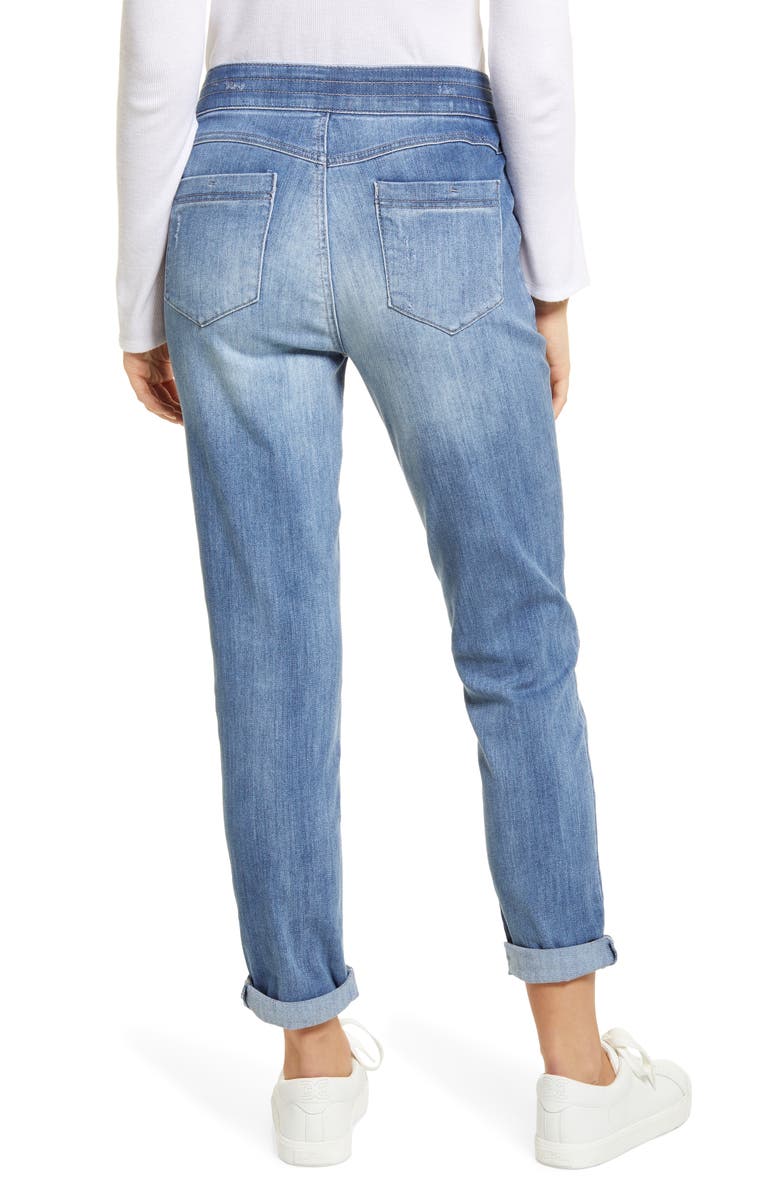 Wit & Wisdom 'Ab'Solution Leisure Pull-On Roll Cuff Jeans, Alternate, color, 