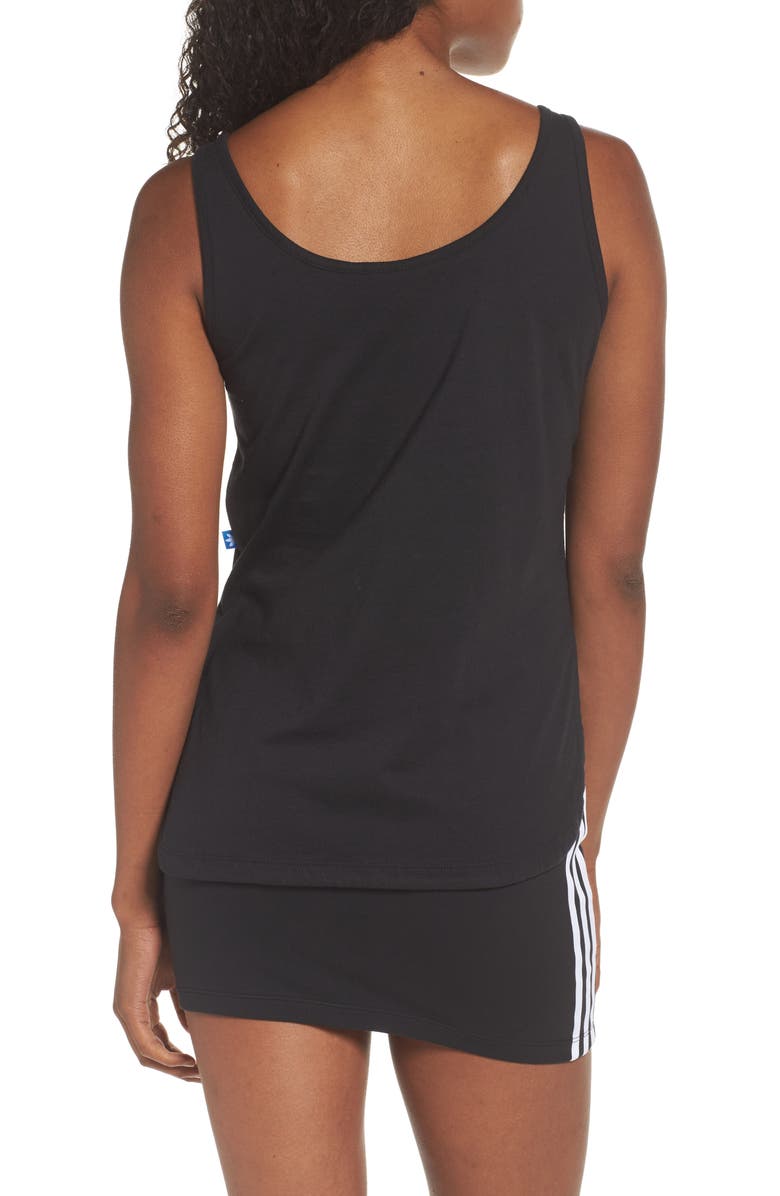 adidas Originals Loose Crop Tank, Alternate, color, 